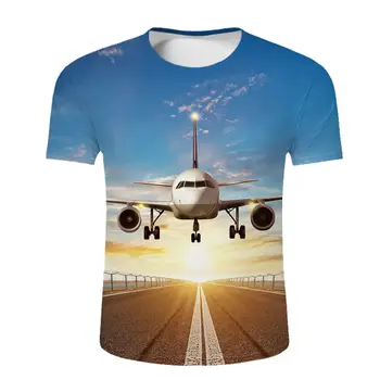 kawaii T-shirts Sjove Fly Baner 3D-Print Sommer T-Shirt Fashion Børnene Casual Drenge Piger Rund Hals t-shirt Tøj Toppe