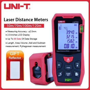 ENHED 120m Laser Distance Meter Digital afstandsmåler målebånd Lineal Afstandsmålere LM50A LM70A LM100A LM120A