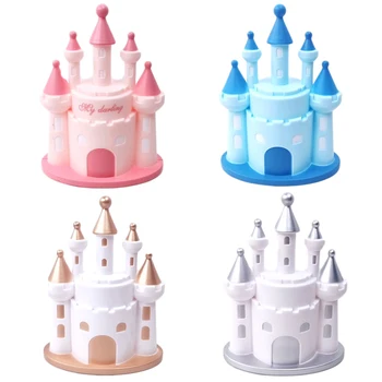1 stk Mini Slot Kage Dekoration Tilbehør Prinsesse, Prins, Slot DIY Kage Pynt Cupcake Topper Fødselsdag Dekoration