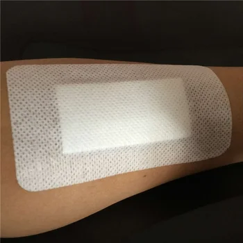 5pcs/pack Selvklæbende sårforbinding Medicinsk Tape First Aid Kit 10cm X 20cm Band Aid Bandage Store Sår førstehjælp Sår Hæmostase