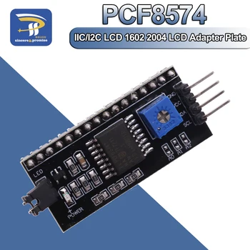 PCF8574T PCF8574 IIC/I2C / Interface LCD-1602 2004 LCD-Adapter Plade til Arduino