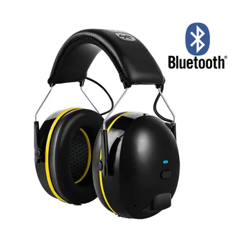 30dB SNR høreværn med Bluetooth-Hovedtelefoner Genopladelige støjreduktion Sikkerhed høreværn Trådløst Høring Protector