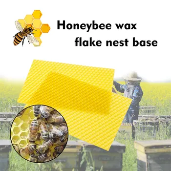 10stk/30stk Bivoks Ark med Honeycomb Tekstur, Bier, Voks Belagt Dybt Fundament Flake Reden Base CLH@8